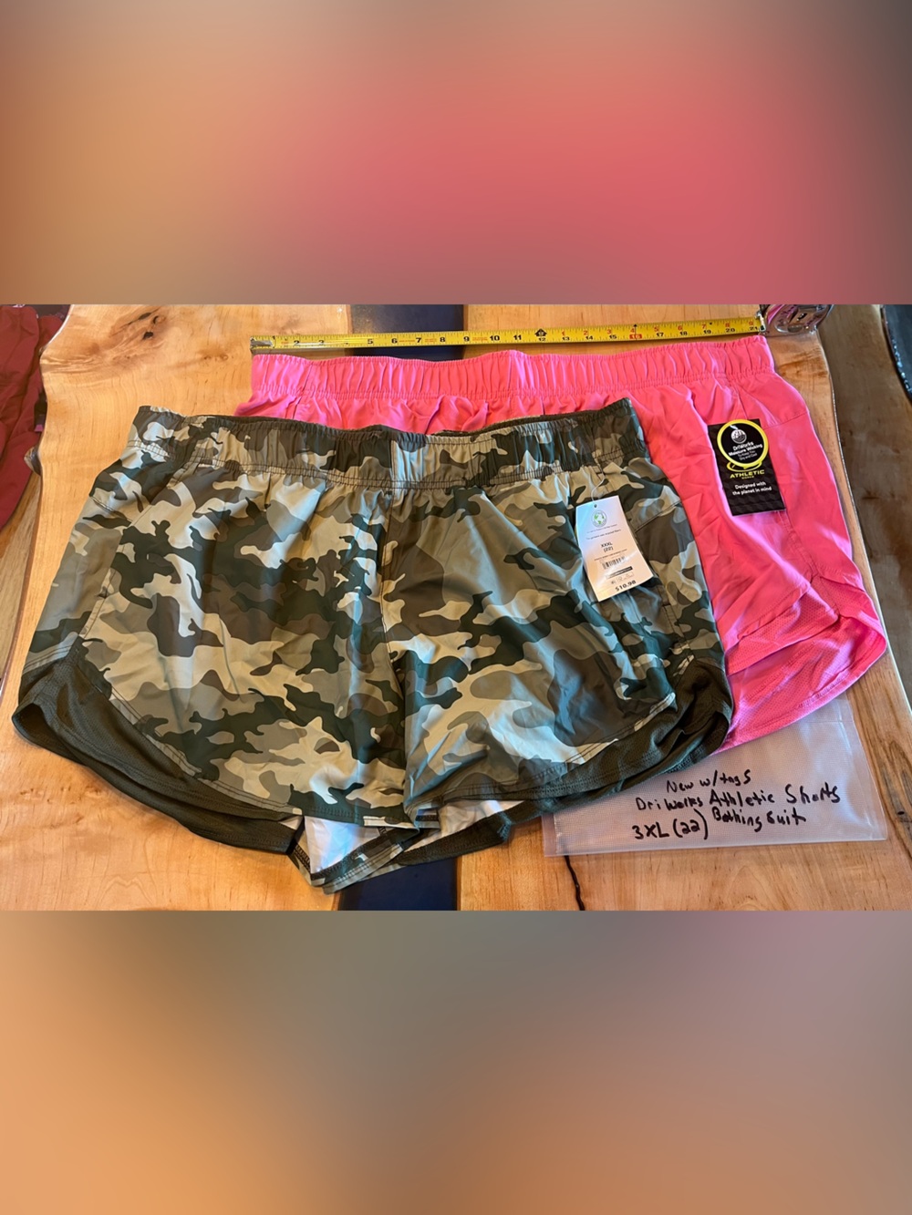 2 Women’s Swim/Athletic Shorts